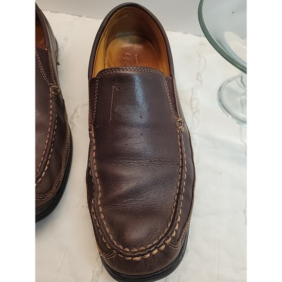 Sperry Gold Cup Loafers Boat Shoes Mens Size 11 M Brown Leather Comfort Slip On - Picture 5 of 7